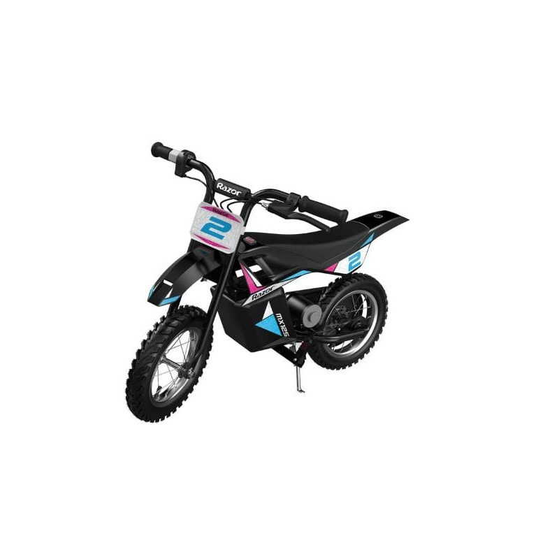 Moto elettrica razor mx125 dirt rocket 13km/h per bambini multicolore