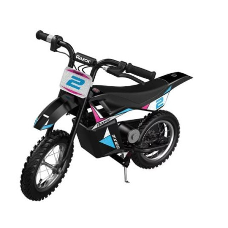 Moto elettrica razor mx125 dirt rocket 13km/h per bambini multicolore