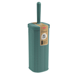 Portascopino wc stefanplast elegance 11.5x40cm verde [30723]