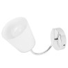 Lampada da parete activejet aje-emily 1p e27 1x40w bianco [aje-emily