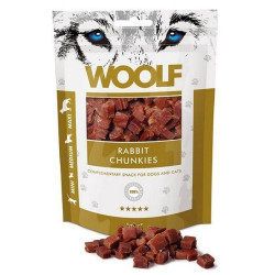 Mangime woolf bocconcini di coniglio per cani 100g