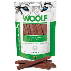 Mangime woolf filetto di agnello morbido per cani 100g