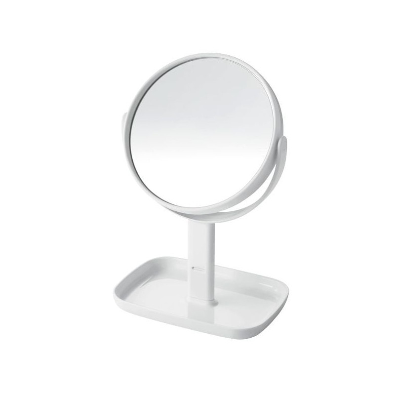 Specchietto tescoma lagoon tondo bifacciale bianco [903640]