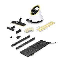 Pulitore a vapore karcher sc 2 deluxe 1500w 1l bianco [1.513-400.0]