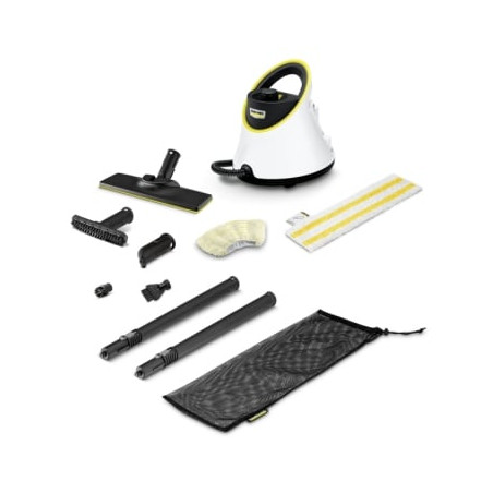 Pulitore a vapore karcher sc 2 deluxe 1500w 1l bianco [1.513-400.0]