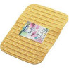 Tappetino per lavello bama rettangolare morbido 28x26.5cm giallo