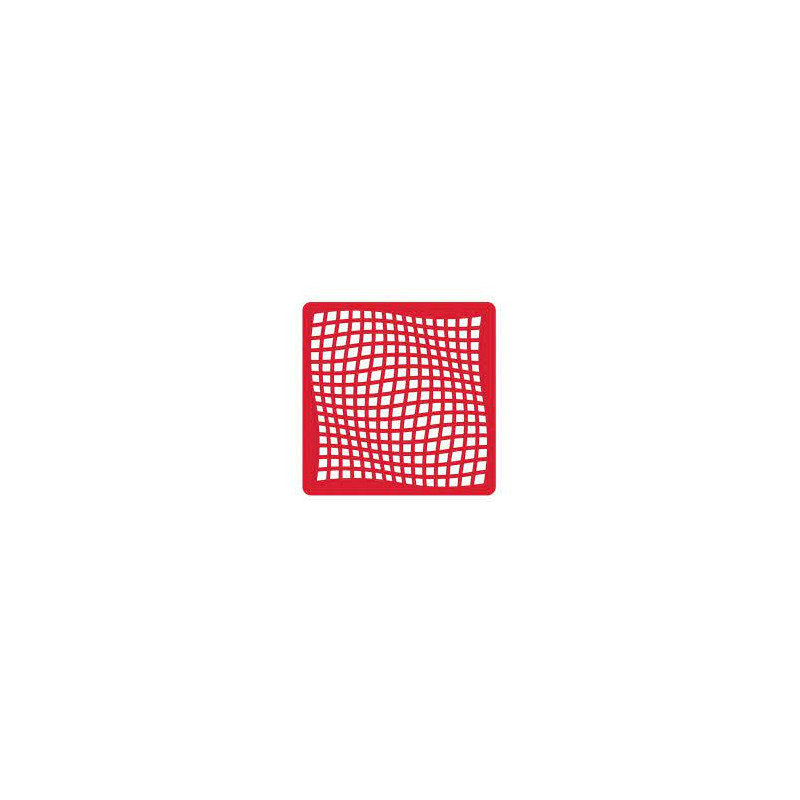 Tappetino per lavello bama 28x26.5cm rosso [502]