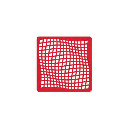 Tappetino per lavello bama 28x26.5cm rosso [502]