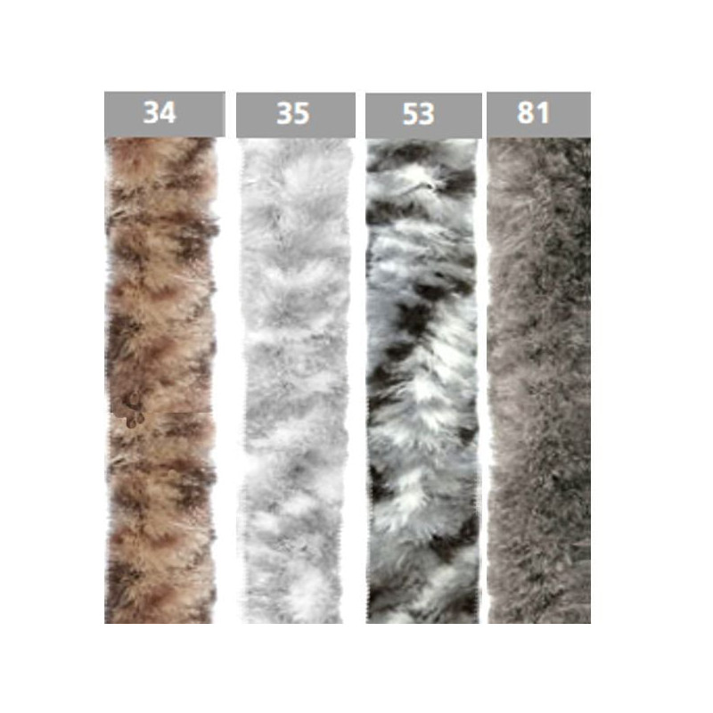 Tenda ciniglia arisol 100x220 f 24 argento [552.100.220 ue53]