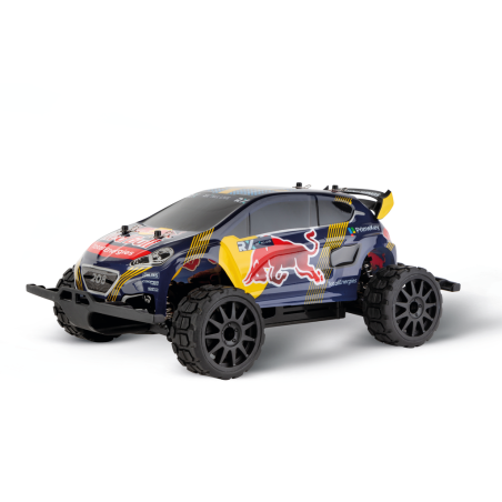 Veicolo radiocomandato carrera profi rc red bull peugeot wrx 208