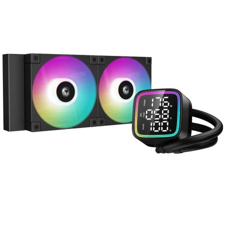 Dissipatore cpu a liquido deepcool ld240 240mm nero [r-ld240-bkdmmn-g-1]