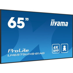 Monitor digital signage led 64.5" iiyama prolite ultra hd 3840x2160/8ms/classe