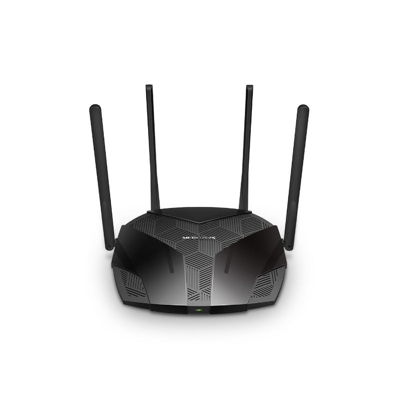 Router mercusys mr80x dual-band wi-fi 6 3000mbit/s nero [mr80x]