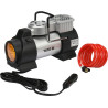 Compressore yato per auto con lampada led 40l/min 180w argento/nero