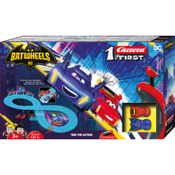 Set da gioco carrera prima batwheels batwheels pronti all'azione
