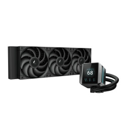 Dissipatore cpu a liquido deepcool mystique 360 360mm nero [r-lx750-bkdsnmp-g-1]