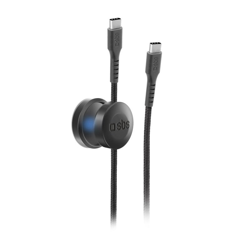 Cavo dati/ricarica sbs temagccdg usb tipo c a usb tipo c con supporto