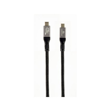 Cavo di ricarica/dati gembird premium usb-c tipo 4 40gbps 240w