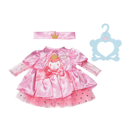 Abito da compleanno zapf creation baby annabell per bambole 43cm