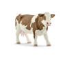 Schleich farm world mucca simmental 130x40x77mm multicolore [13801]