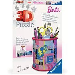 Puzzle 3d ravensburger utensilo barbie multicolore 54pz [11585]