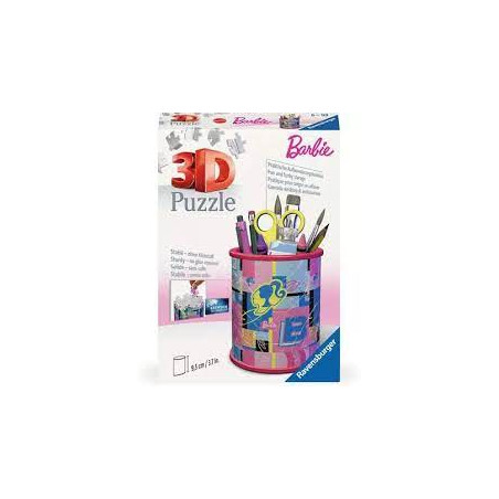 Puzzle 3d ravensburger utensilo barbie multicolore 54pz [11585]