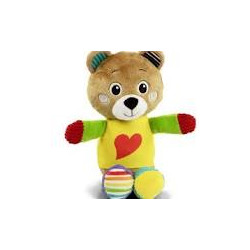 Peluche clementoni bob the bear 16x22.5x8.5cm multicolore