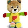 Peluche clementoni bob the bear 16x22.5x8.5cm multicolore