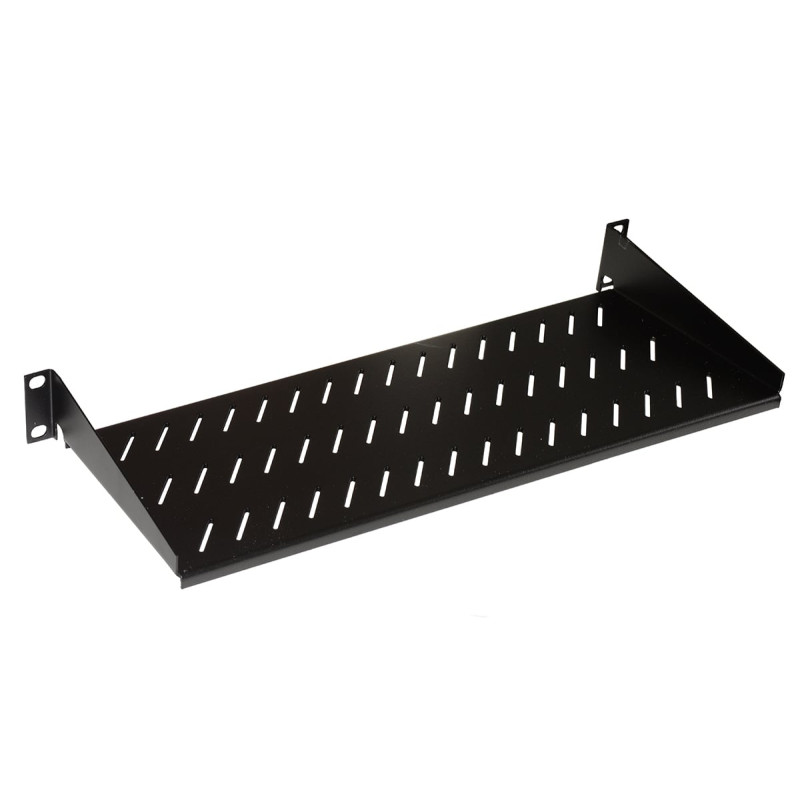 Ripiano fisso link 1u per armadio rack 19'' 150mm nero [lkrip150n]