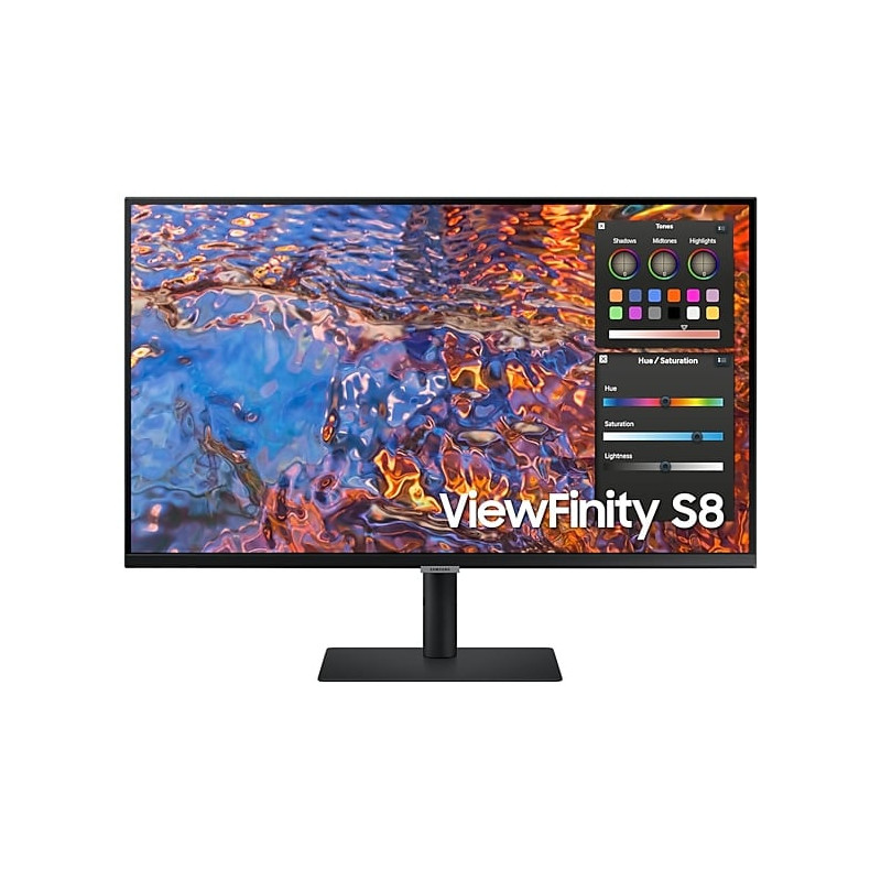 Monitor led 32'' samsung viewfinity s8 s80pb 4k ultra hd