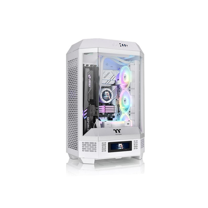 Case thermaltake the tower 300 micro tower matx bianco [ca-1y4-00s6wn-00]