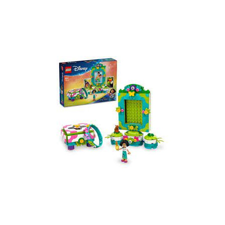 Lego disney encanto 43239 cornice per foto e portagioielli di mirabel