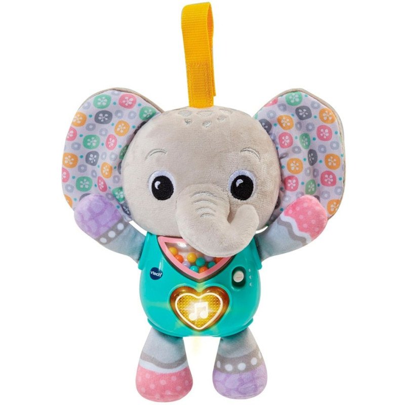 Peluche vtech melodia elefante giocattolo interattivo multicolore