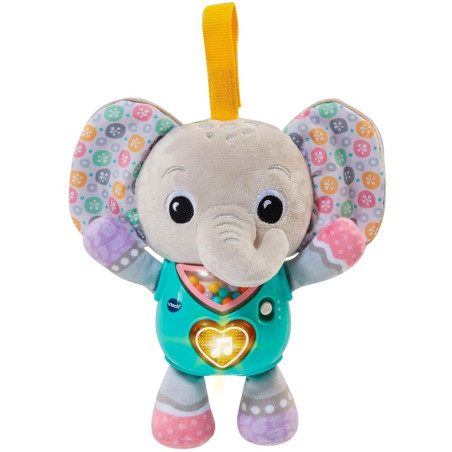 Peluche vtech melodia elefante giocattolo interattivo multicolore