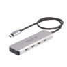 Hub usb delock 4 x usb-c 10000mbps grigio [64231]