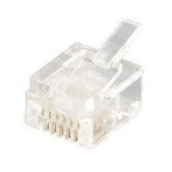 Connettore di rete conceptronic equip rj12 transparente [121131]