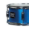 Batteria acustica eko drums ed-300 con kit batteria blu 5pz