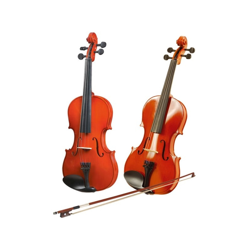 Violino eko ebv-1410 1/2 con set studio/astuccio/archetto/colofonia/tracolle/corde