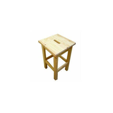 Sgabello domestico machx in legno alto 30x30 h.44 [machx]