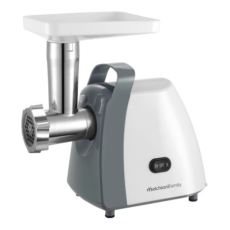 Tritacarne elettrico melchioni tritone 118420214 250w bianco/grigio