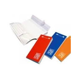 Blocco blasetti strip zip busta da lettere one color 30buste 11x23cm