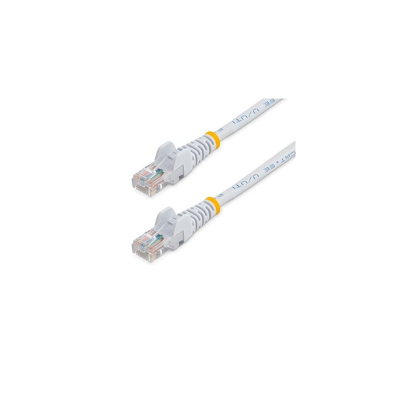 Cavo di rete patch startech.com 45pat7mwh cat5e rj45 7m bianco [45pat7mwh]
