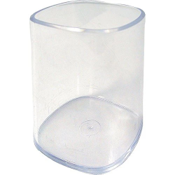 Bicchiere portapenne arda classic assortito trasparente [tr4111as]