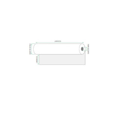 Carta in rotolo per plotter rotolificio pugliese 91p26-8814 60g