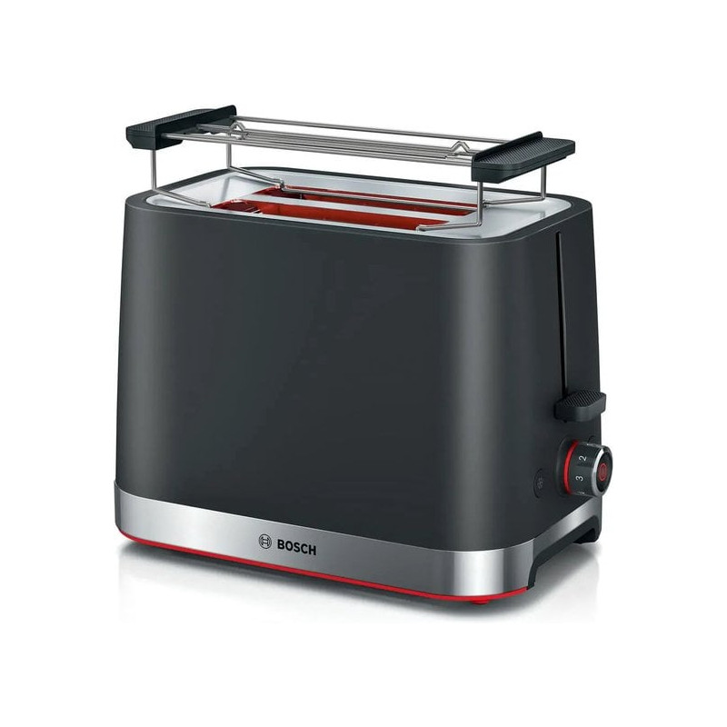Tostapane bosch mymoment tat4m223 2 fetta/e 950w nero/acciaio inossidabile