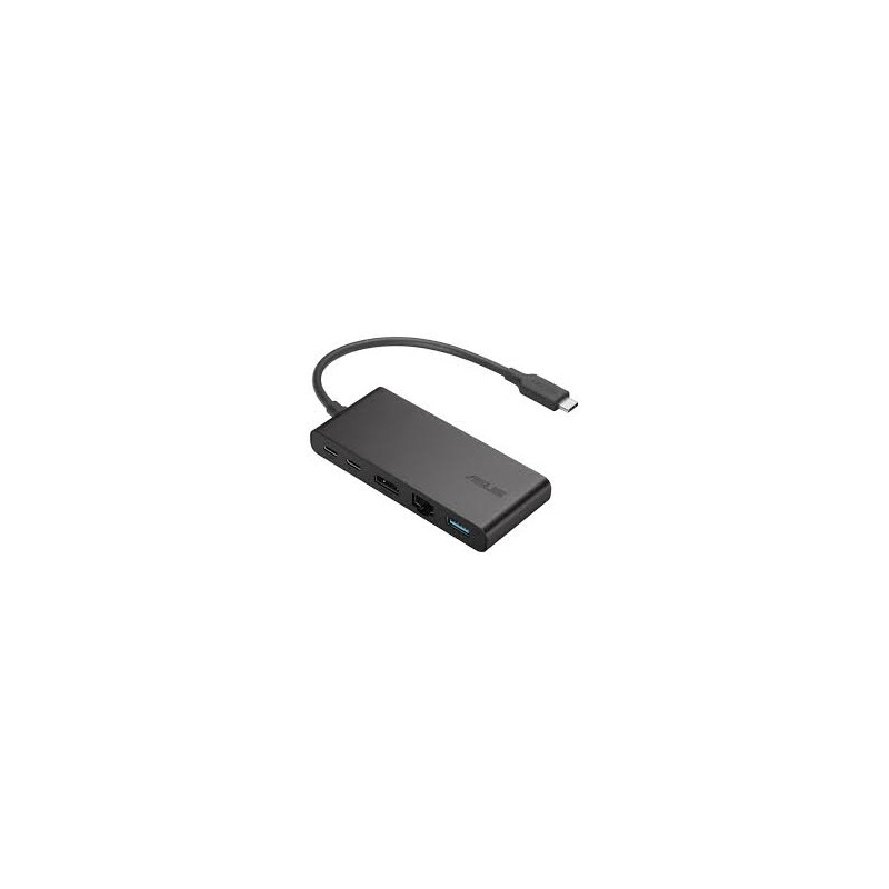 Adattatore alimentazione asus dock usb-c 4k con cavo nero [90xb094n-bds000]