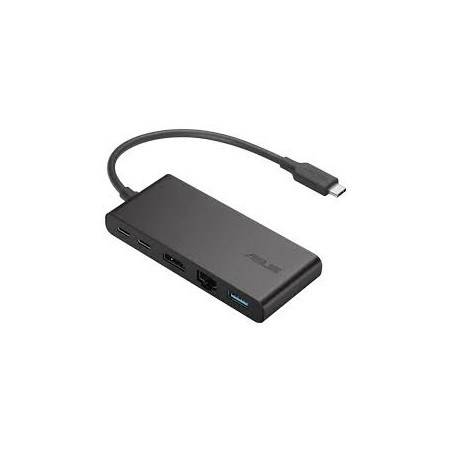 Adattatore alimentazione asus dock usb-c 4k con cavo nero [90xb094n-bds000]