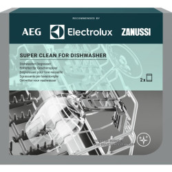 Sgrassatore electrolux m2dcp050 per lavastoviglie 2x100g bianco