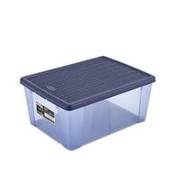 Scatola stefanplast visualbox eleg 59Ã?39x17cm transparente [30879]