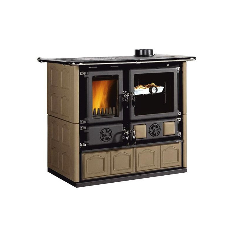 Cucina a legna la nordica rosetta petra serpentino kw7.9-mc 226